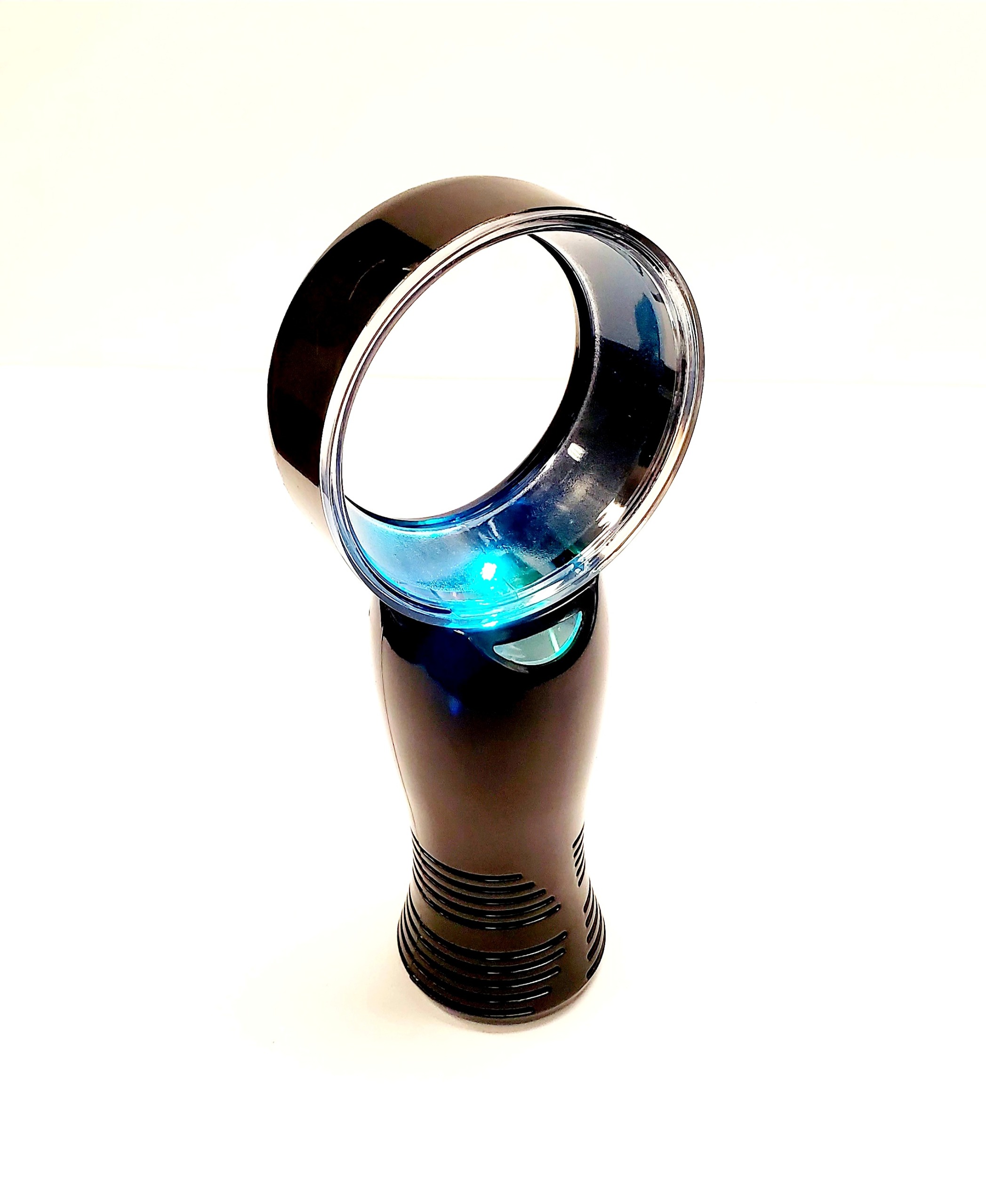 Buy Battery Operated Cordless Mini Portable Bladeless Fan w/7 Color