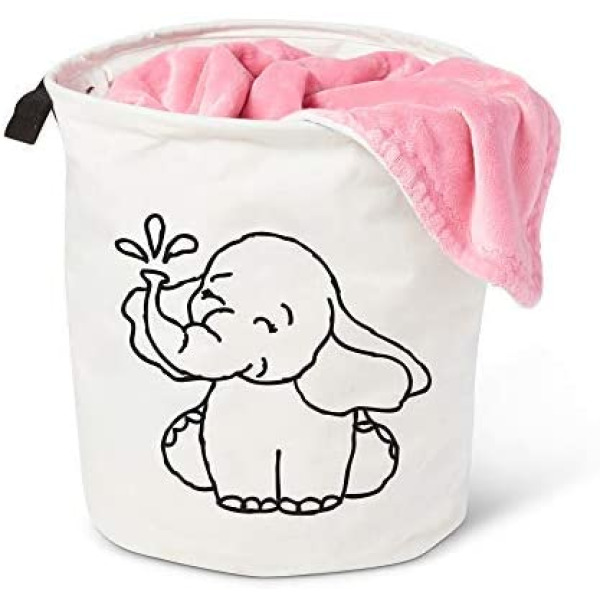 Buy Elephant 2Pack Premium Laundry Basket Hamper Baby Nursery Blanket Storage Only 6.00/Pack