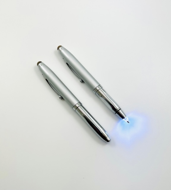 Buy SMART LED PEN Triple Function LightUp LED Pull Cap Metal