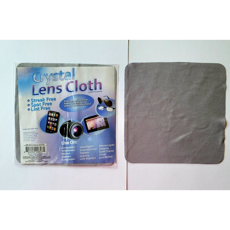 Buy Crystal Lens Cloth High Quality Washable Reusable Lens Cloth