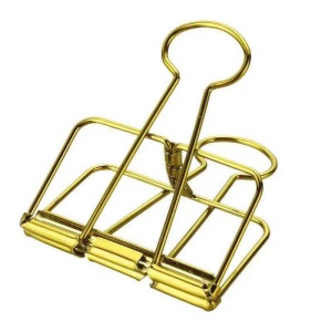 Gold Binder Clip One