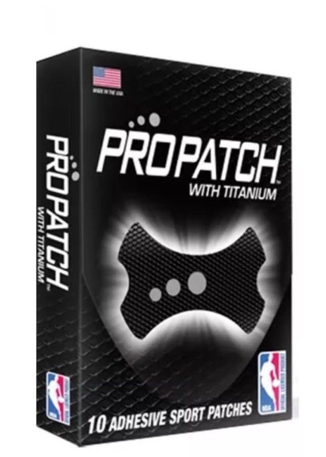 ProPatch with Titanium Adhesive Sport Patches NEW 100 PATCHES 10 PACK 