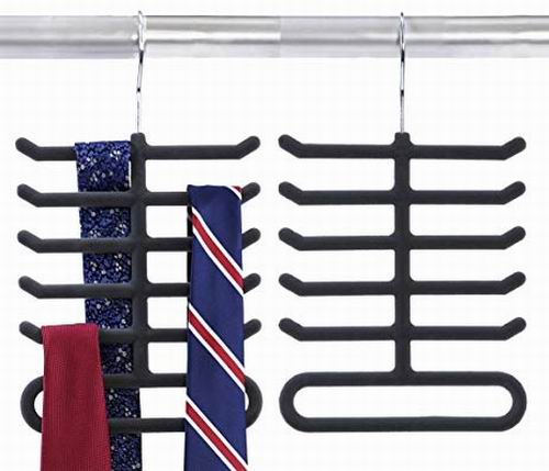 BULK LOT PRICE! – HangerWise – 2-Pack Non-Slip Velvet Tie Hanger