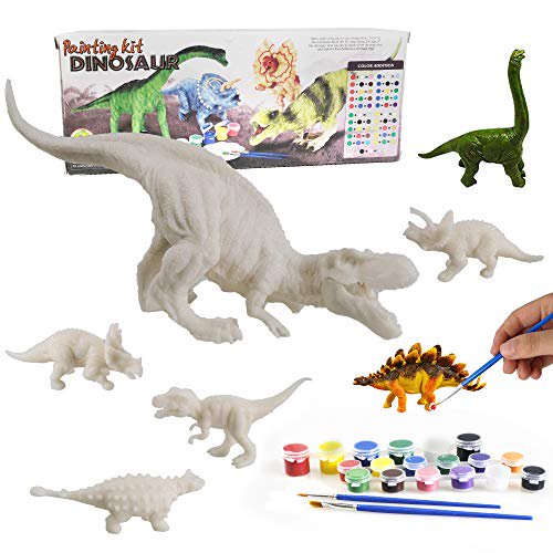 Dinosaur Painting Kit for Kids, DIY Kids Crafts Item 5085 H&J