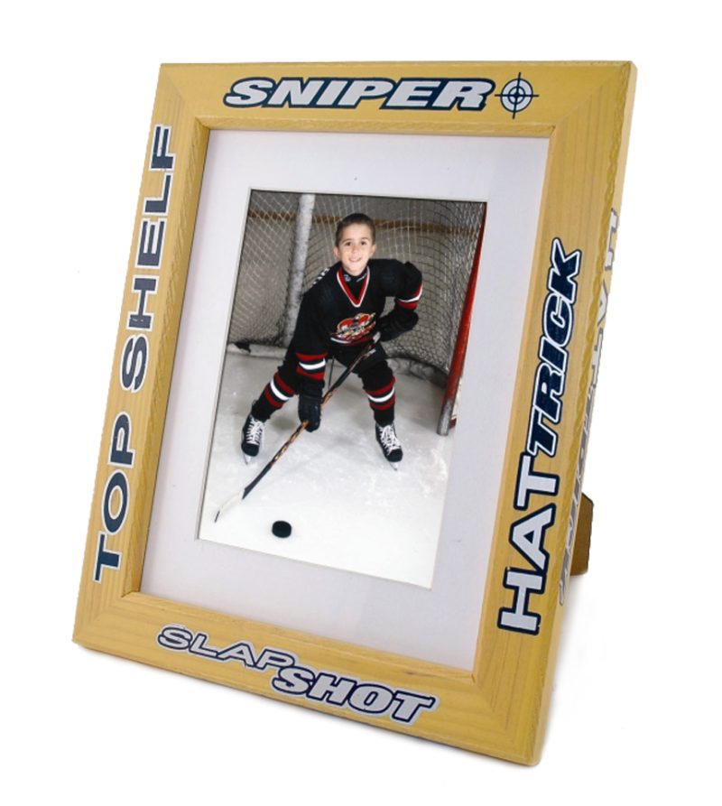 Hockeystickframe