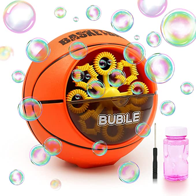 Basketball Bubble Machine Bubble Blower Item 5588 H&J