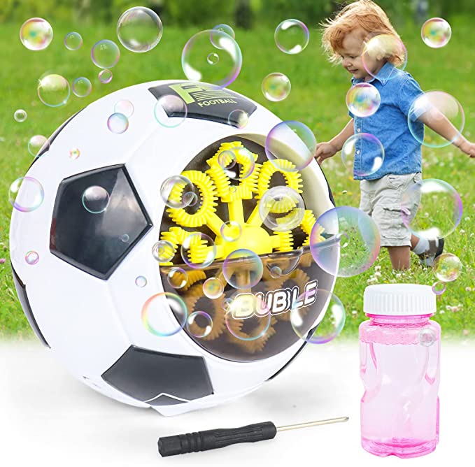 Soccer Ball Bubble Machine Bubble Blower Item 5589 H&J