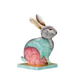 Pink Green Bunny