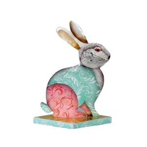 Pink Green Bunny