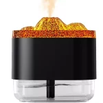 Zadiko Air Humidifier Ambient Volcano Lamp Simulation 300ml A331 Black1