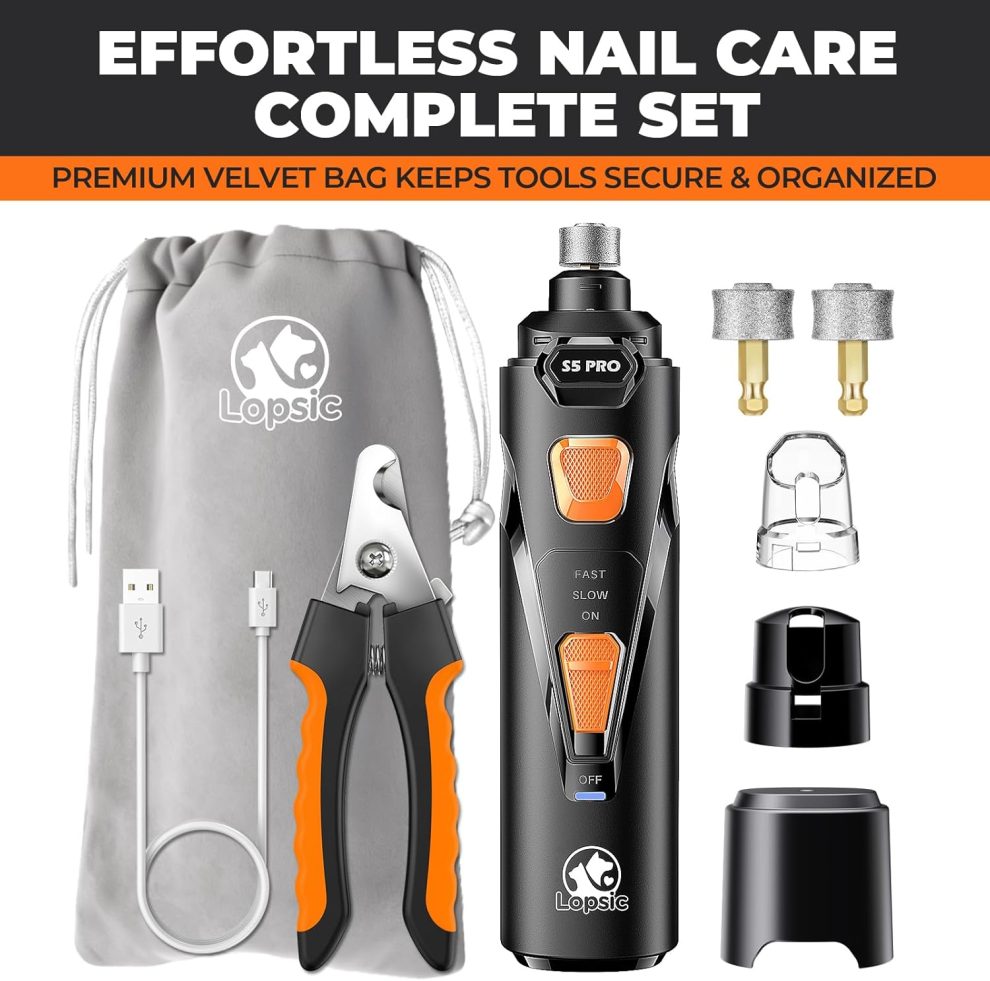 Photo inspiration: Fresh Look at Dog Nail Grinder With 2 Led Lights Powerful 2 Speeds