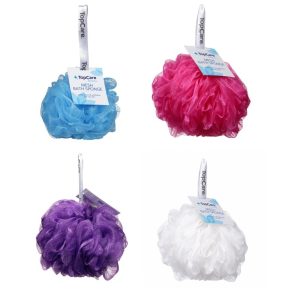 TopCare Mesh Bath Sponges - Assorted Colors - Item #9275