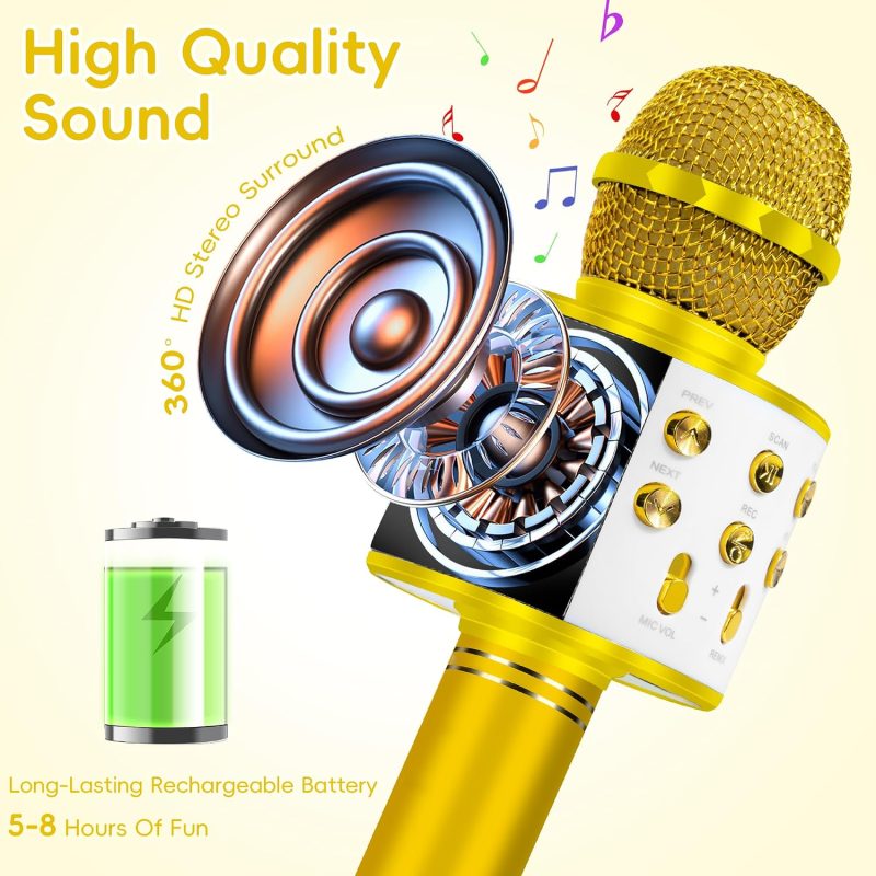 247236dd D4df 488a B5d5 7899838d8d3c Wireless Bluetooth Karaoke Microphone Mic Speaker Player Rec 6 2.jpg