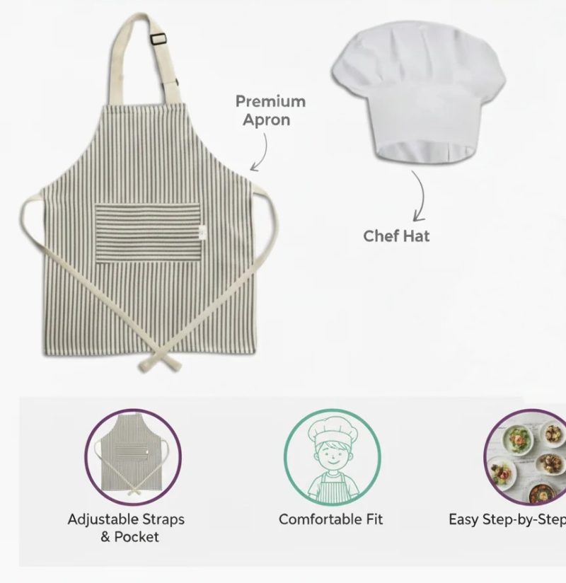 3e3cf9a1 Da1e 4801 8fe1 C5a86f88a735 Tovla Jr Kids Chef Apron And Hat Set Striped Item 9387 3 1.jpg