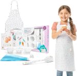 Tovla Jr Kids Sprinkle Baking Gift Set - Cupcake Decorating Baking Kit - Item #9341