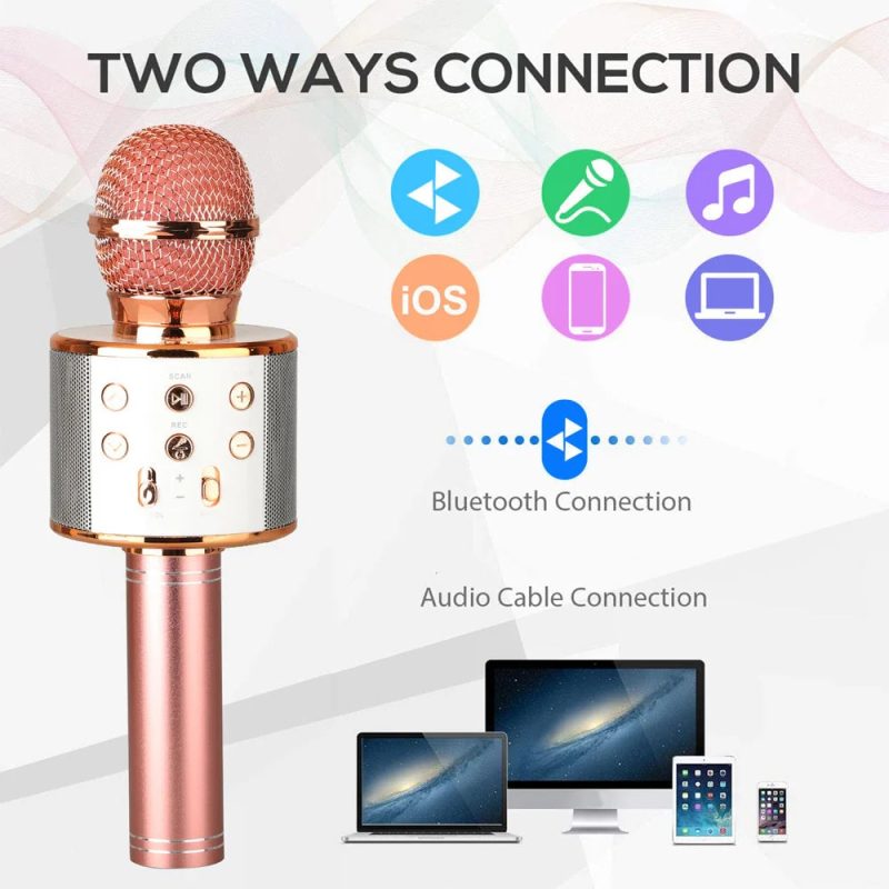 72c41146 7276 4b9e Be39 C430555d4f78 Wireless Bluetooth Karaoke Microphone Mic Speaker Player Rec 5.jpg