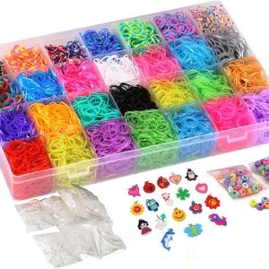 DasKid 12,100+ Rubber Bands Refill Loom Set - DLB12000 - Item #9289