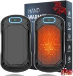 2 Pack - Rechargeable Hand Warmers - 6000mAh - 3 Heat Levels - Item #9279