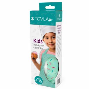 Tovla Jr. Kids Chef Apron and Hat Set - Item #9344