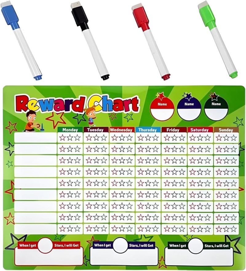 D4af178a C43f 4675 9157 Db9d3084baed Daskid Dry Erase Reusable Sticker Chart With 4 Markers Dsc00 7 2.jpg