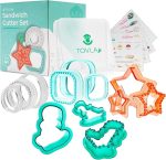 Tovla Jr. Sandwich Cutter and Sealer Set with Holder for Kids - Item 9336