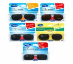 Solar Shield Polarized Clip-On Sunglasses - Blocks 100% UV - Assorted Sizes, Shapes & Colors - Item #9307
