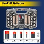 E75829f5 Dee5 4f86 Bbd7 3c28b9ed3e6d Battery Storage Organizer Case W Tester Hold 180 Batteries D 2 4.jpg
