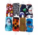 Assorted 16 oz Pocket Bottles - Foldable Water Bottle with Carabiner - Item #9305