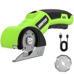 Gardtech Electric Scissors - USB Charging Cordless Rotary Cutter / Electric Box Cutter - Item #9574