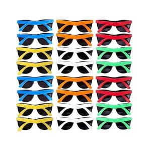 Sunglasses with UV Protection - 6 Assorted Colors - Adults and Kids - Item #9496