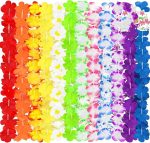 Luau Party Leis - Necklace Hawaiian Colorful Tropical - Assorted Styles - Item #9499