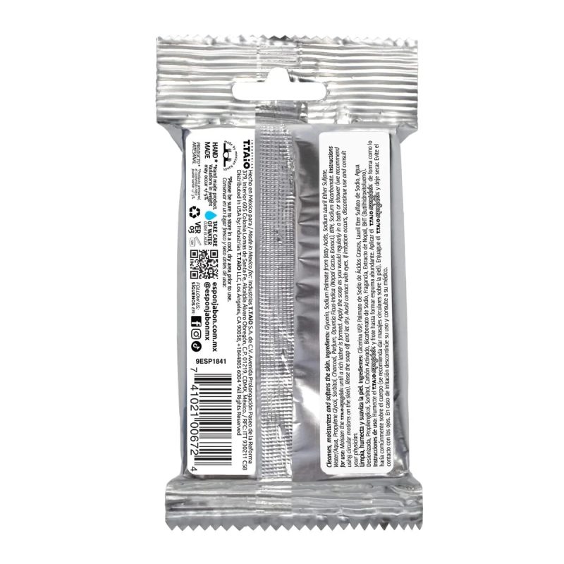 3252e65a 233a 4400 A858 79f9f70e3cc7 T Taio Esponjabon 2 In 1 Sponge And Soap Charcoal Item 9488 6.jpg