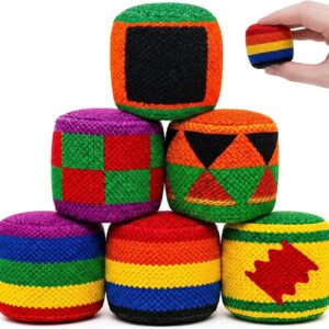 Hacky Kick Sacks - Soft Flannel - 30 Different Vibrant Styles - 02 - Item #9583