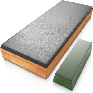 Sharp Pebble Gladius Leather Strop Sharpener - Double Sided - Item #9567