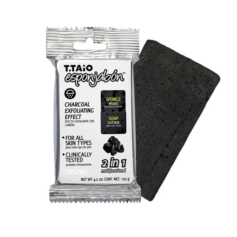 8737fd62 7e28 4c33 Bf5e 46f3be0b5324 T Taio Esponjabon 2 In 1 Sponge And Soap Charcoal Item 9488 2.jpg
