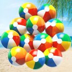 12'' Inflatable Beach Balls for Kids - Colorful Summer Fun Beach Balls - Item #9498