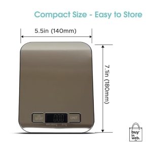 8dd89ba3 41a5 479c B1be 141369055b28 Buy In Web Usa Large Digital Food Scale 11 Lb 5 Kg Stainless 2 2.jpg