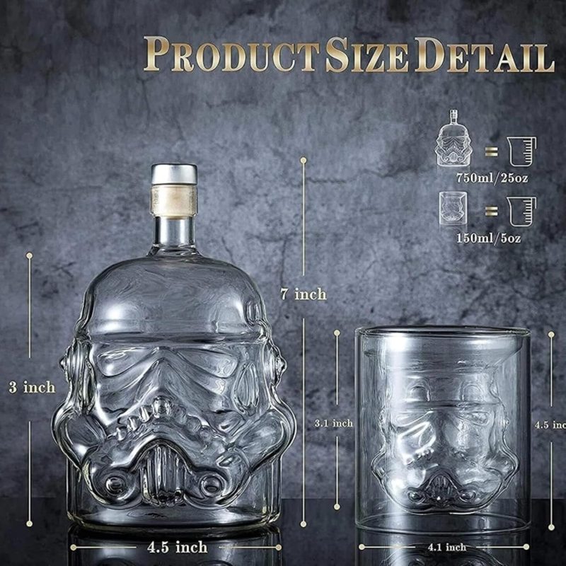 9cb20cbe B2d7 45f8 B7c6 11bde82ed9fa Stormtrooper Galactic Helmet Whiskey Decanter 750ml Set With 8.jpg
