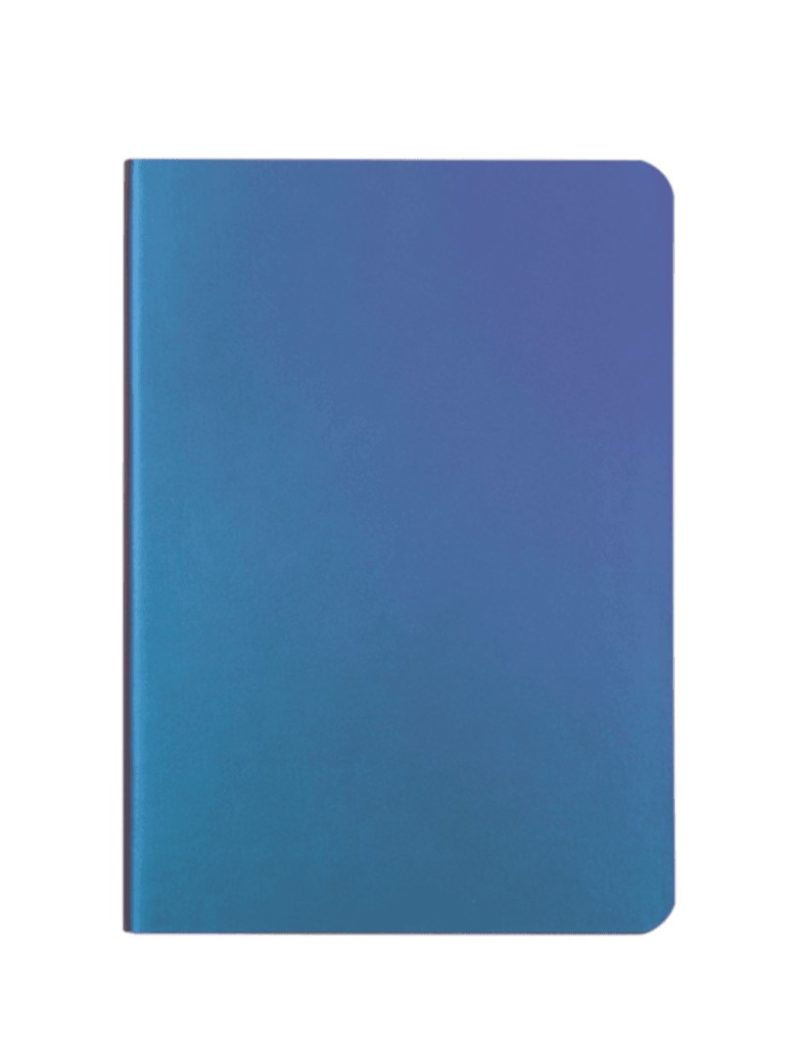 Chameleon Iridescent Color-Changing Notebook - 80 Lined Pages - Blue Purple - Item #6549 MP9202-BLPU