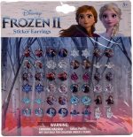 Disney Frozen II Sticker Earring Set - 24 Sets - Item #9481