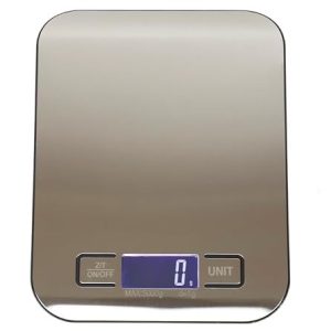 BUY IN WEB USA Large Digital Food Scale - 11 lb (5 kg) Stainless Steel - Item #9400
