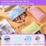 D160bb08 B151 4b17 92e3 E40232c2a49d Multifunctional Canvas Zippered Pouches 10 2 X 5 5 X 2 Inch 3 1.jpg