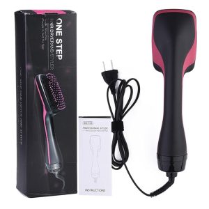 2 in 1 Multifunctional Anion Hair Dryer Brush Comb Styler - Item #9578