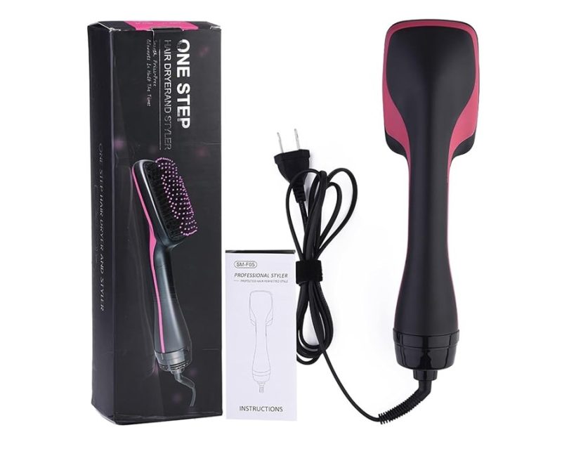2 in 1 Multifunctional Anion Hair Dryer Brush Comb Styler - Item #9578