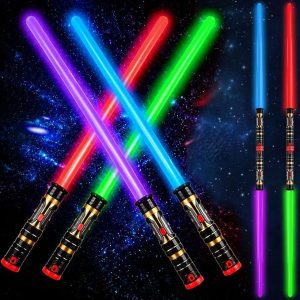 4 Pack - 4 Colors Light up Sword with FX Sound - Item #9513