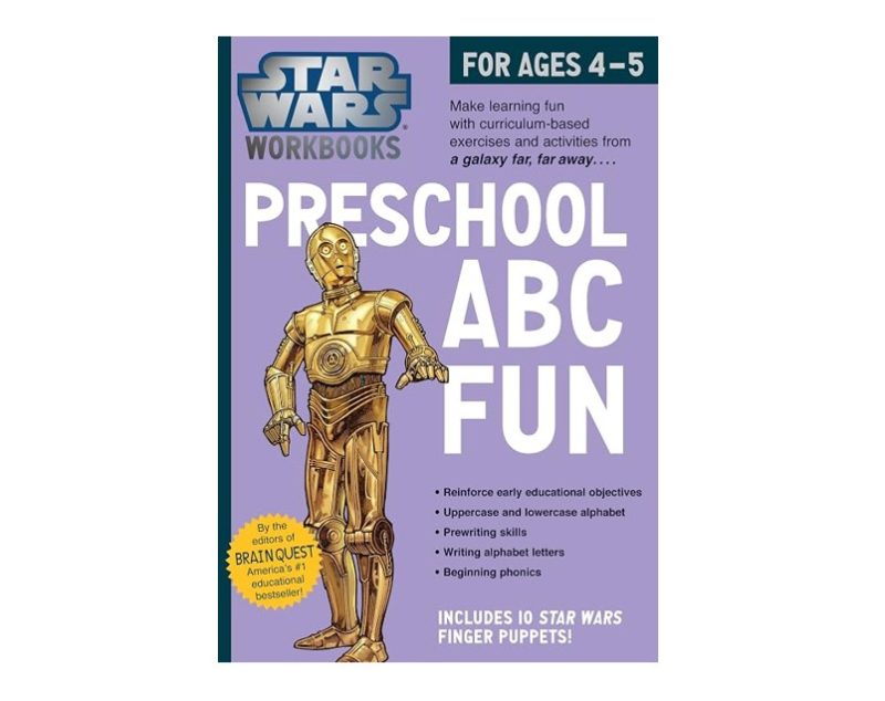 Star Wars Workbook - Preschool ABC Fun!: For Ages 4-5 - Item #9492