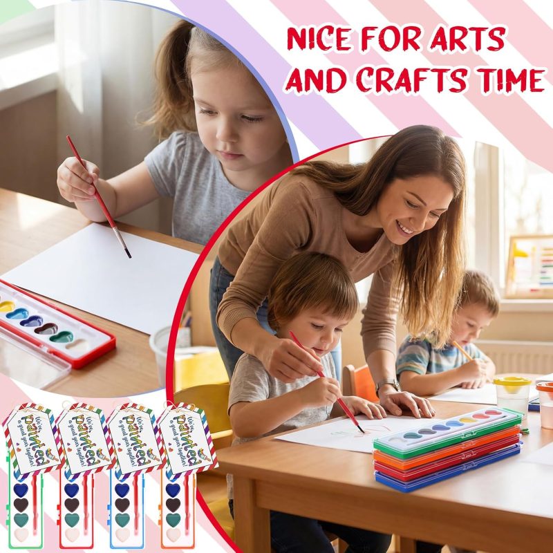 Ded6cee0 49d0 401c 9ab6 F29d7f525dd7 Heart Shape Washable Watercolor Paints 8 Colors Item 9494 8.jpg