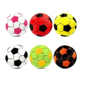 Hacky Kick Sacks - Larger Soft Fabric Soccer Style - 6 Assorted Colors - 04 - Item #9584