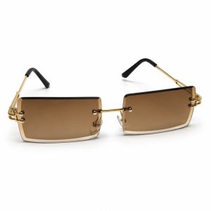 E34c9675 D85b 4c6c 808e 83d9dd3a2c86 Amber Luxe Rimless Rectangle Sunglasses Gold Frame Item 9434 2.jpg