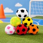 Hacky Kick Sacks - Larger Soft Fabric Soccer Style - 6 Assorted Colors - 04 - Item #9584